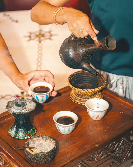 Cérémonie du café éthiopien